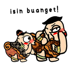 Mr. & Mrs. Java sticker #11189300