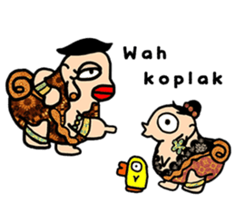 Mr. & Mrs. Java sticker #11189303