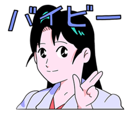 80's-90's GIRLS sticker #11189519