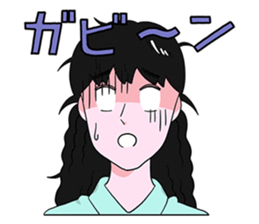 80's-90's GIRLS sticker #11189528