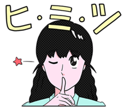 80's-90's GIRLS sticker #11189534