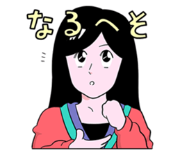 80's-90's GIRLS sticker #11189537