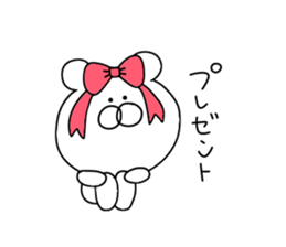 Cheeky bear.. sticker #11189709