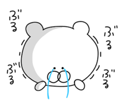 Cheeky bear.. sticker #11189711