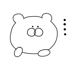 Cheeky bear.. sticker #11189719