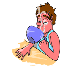 John and Slippy sticker #11190074