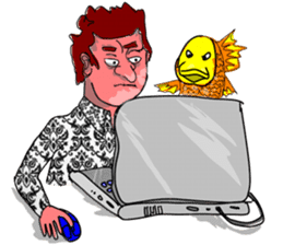 John and Slippy sticker #11190082