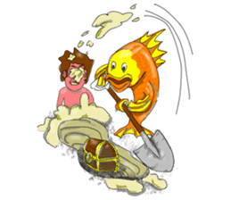 John and Slippy sticker #11190094