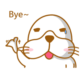 Fatty seal life diary sticker #11190265