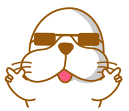 Fatty seal life diary sticker #11190271