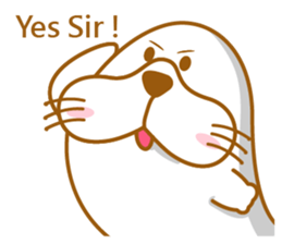 Fatty seal life diary sticker #11190276