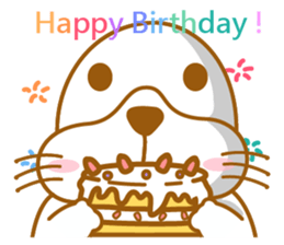 Fatty seal life diary sticker #11190279