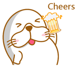 Fatty seal life diary sticker #11190283