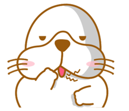 Fatty seal life diary sticker #11190298