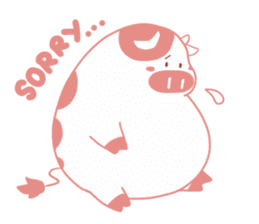 Lovely Cow Story sticker #11190371