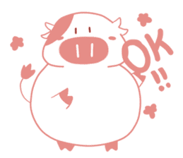 Lovely Cow Story sticker #11190378