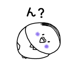 Parakeet father went bald sticker #11190491