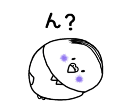 Parakeet father went bald sticker #11190491