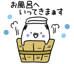 Parakeet father went bald sticker #11190493