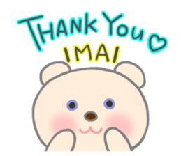 For IMAI'S Sticker sticker #11190748