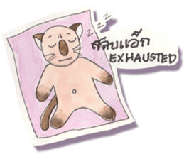 Lucky Lanna cat sticker #11192136