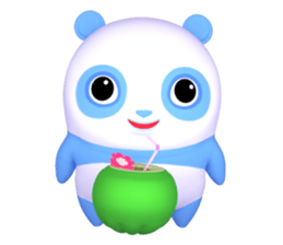 Gingan : Panda sweety v.1 sticker #11192236