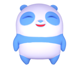 Gingan : Panda sweety v.1 sticker #11192245