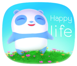 Gingan : Panda sweety v.1 sticker #11192249