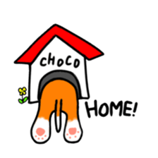 Choco and best friends sticker #11193170
