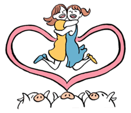 I Love YURI sticker #11193534