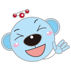 Love Blue Bear