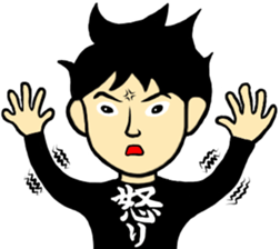 Shirt Man sticker #11194248