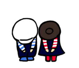 aimoco smiling Sticker sticker #11194535