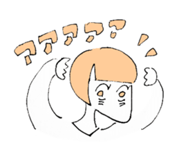 Fu-chan girls sticker #11194893