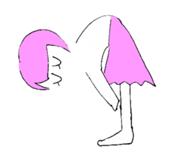 Fu-chan girls sticker #11194896