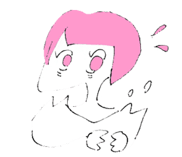 Fu-chan girls sticker #11194902