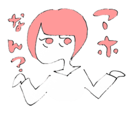 Fu-chan girls sticker #11194904