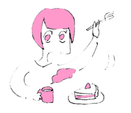 Fu-chan girls sticker #11194912