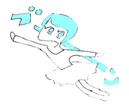 Fu-chan girls sticker #11194913