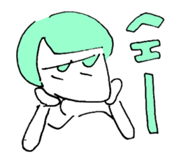 Fu-chan girls sticker #11194918