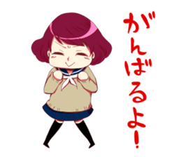 the high school girls sticker #11195024