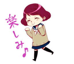 the high school girls sticker #11195028