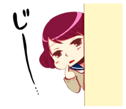 the high school girls sticker #11195029