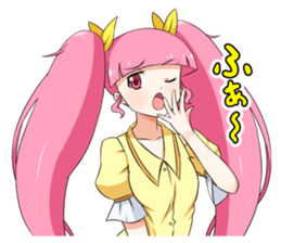 Kawaii fashion girl sticker #11195698