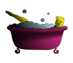 The weird chicks which have no feeling sticker #11195817