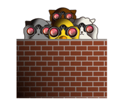 The weird chicks which have no feeling sticker #11195842