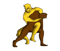 The weird chicks which have no feeling sticker #11195845