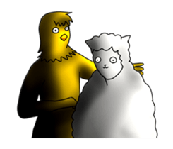 The weird chicks which have no feeling sticker #11195847