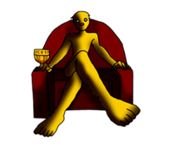 The weird chicks which have no feeling sticker #11195851