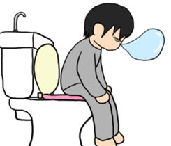 Sleeping Japanese man sticker #11196343